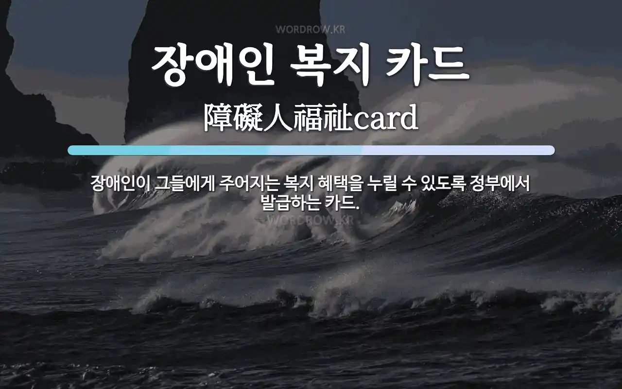 KNP 복지카드 신청과 경찰 복지카드 발급 방법
